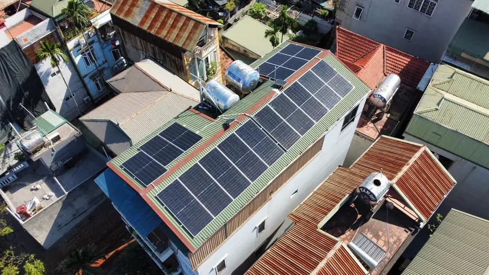 Công trình điện mặt trời SOLIQ đã lắp đặt 7